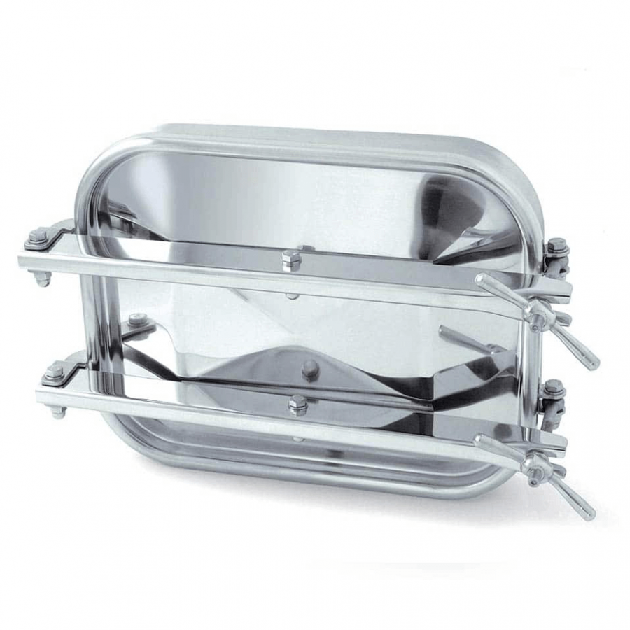 Właz nierdzewny prostokątny