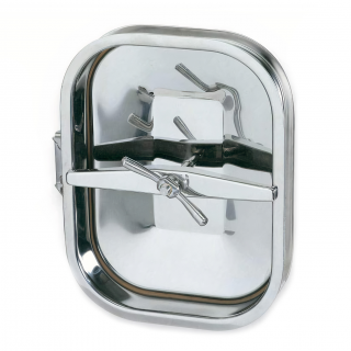 Właz prostokątny nierdzewny do zbiorników cementowych E130CEM (424x316)