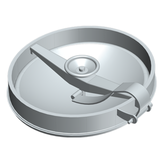 Właz owalny nierdzewny Boyer P11-129 (407x452 / 411x455)