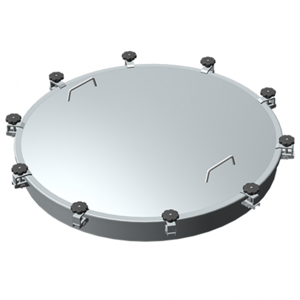 Właz okrągły nierdzewny Boyer P31-935 (DN900-DN1400)