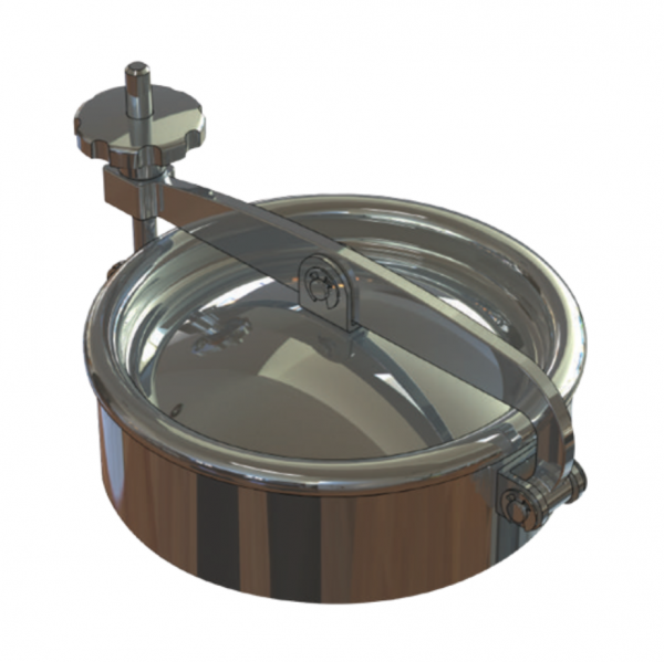 Właz okrągły nierdzewny Boyer P33-114 (DN204-DN354)