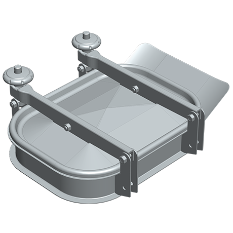 Właz prostokątny nierdzewny Boyer P43-031 (314x424)
