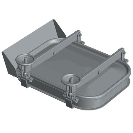 Właz prostokątny nierdzewny Boyer P43-047 (405x530)