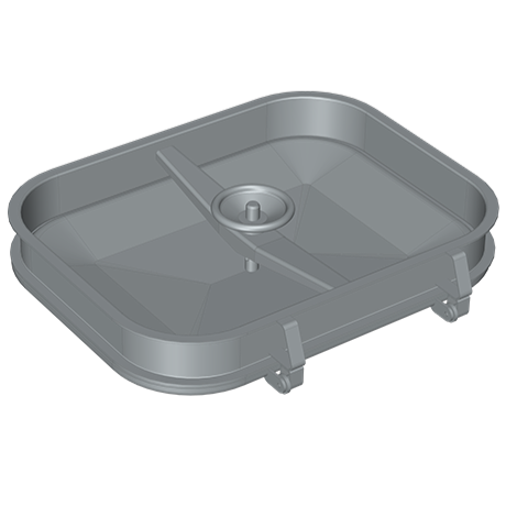 Właz prostokątny nierdzewny Boyer P43-012 (405x530)