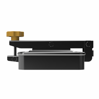 Właz prostokątny nierdzewny W2/E (175x225) - widok boczny