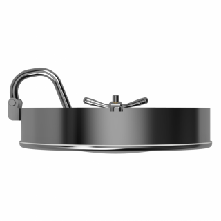 Właz owalny nierdzewny W3/F (440x308) - widok z góry