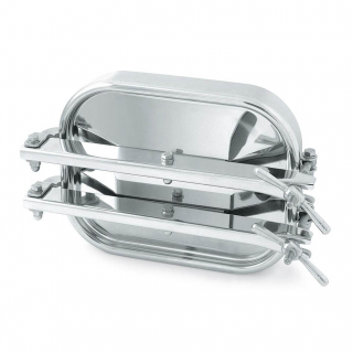 Właz prostokątny nierdzewny E122 (316x424)