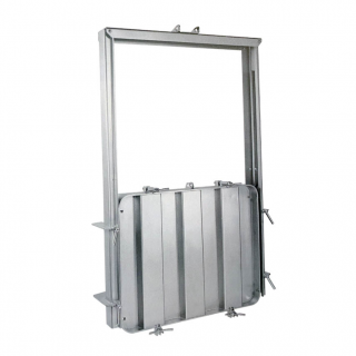 Właz prostokątny nierdzewny (gilotyna, zasuwa) E134 (600x800)