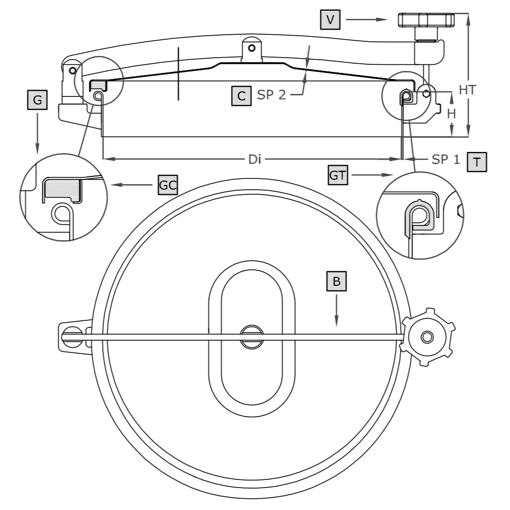 round-stainless-steel-manway-a930-dn150-dn600-inoxmanways