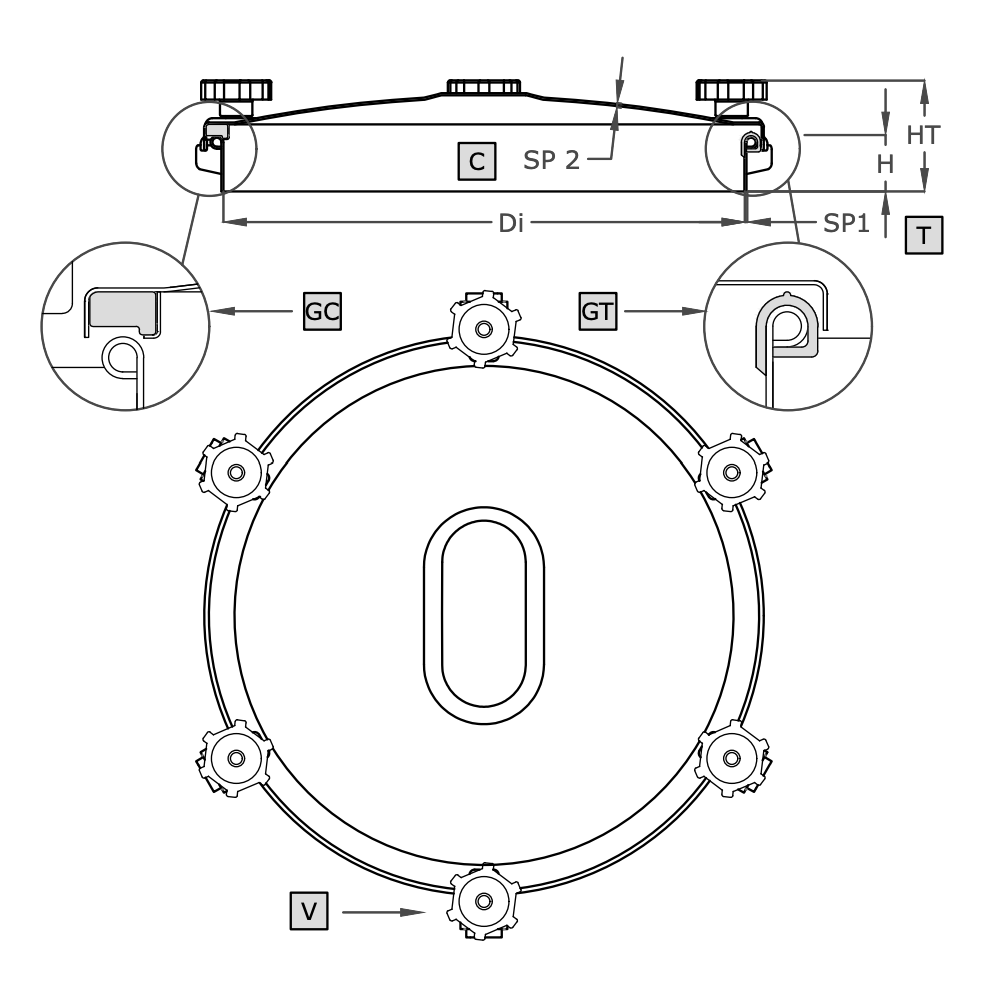 round-stainless-steel-manway-a980-dn220-dn600-inoxmanways